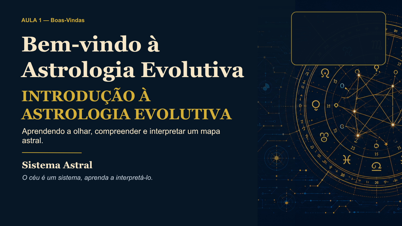 Material do curso: introdução à Astrologia Evolutiva